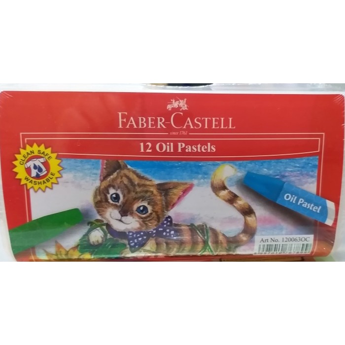 

Hemat Faber Castell 12 Oil Pastel 120063Oc / Crayon Murah