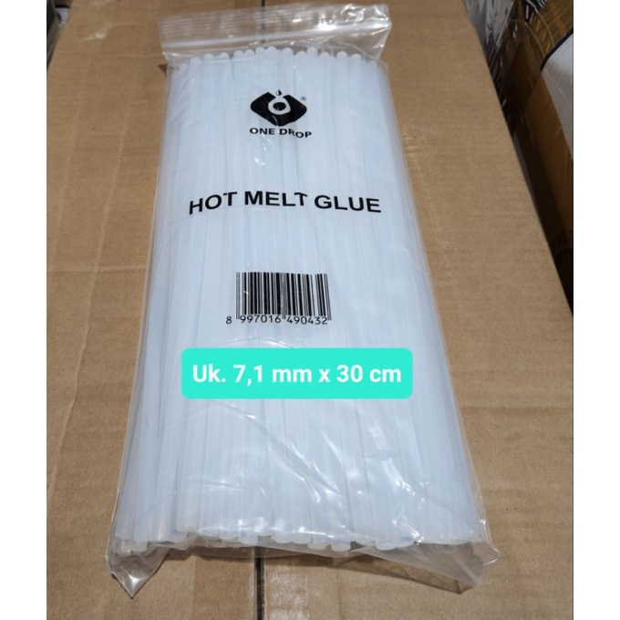 Lem Bakar Kecil / Isi Lem Tembak  One Drop Uk. 7,1mm x 30 Cm( 1Kg)