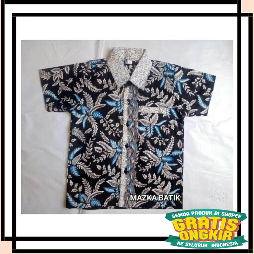 BATIK SEMARANG MURAH - TERBARU TERKINI / KEMEJA BATIK ANAK COWOK MURAH TERLARIS USIA 2-11THN