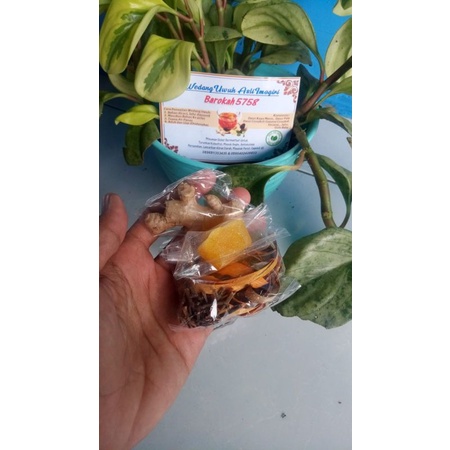 

Wedang Uwuh Asli Imogiri Jogja sachet Lengkap Jahe dan gula batu