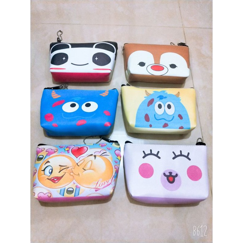 Dompet Uang Koin Motif Lucu / Dompet Koin