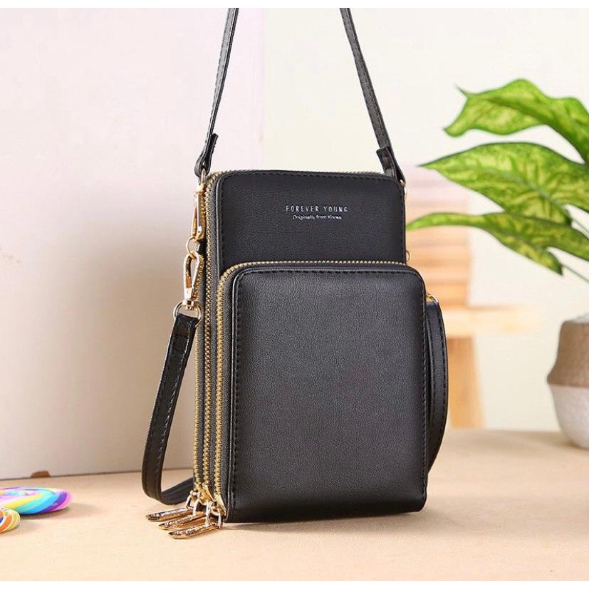 Tas Dompet HP Wanita Terbaru Mewah Bahan Miniso