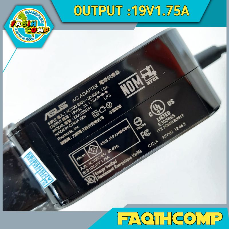 Adaptor Charger Original Laptop Asus X200 X201 X200CA X200M X200MA X453 X453M X453MA X453S X453SA