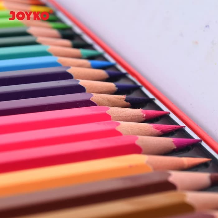 

Wow Pensil Warna Joyko Panjang Kemasan Kaleng 24 Warna Murah
