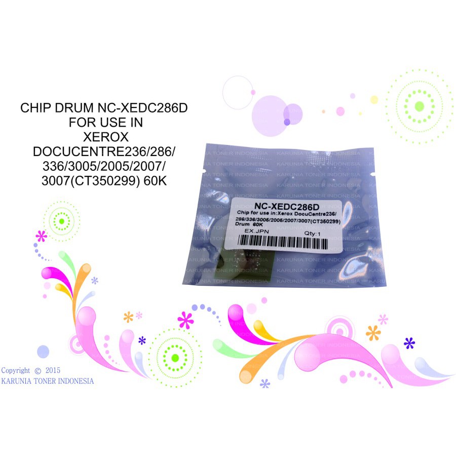 Chip Drum Fuji Xerox Docucentre DC 236 286 336 2005 2055 3005