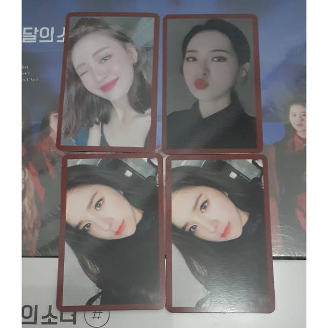 loona yves olivia hye heejin # mmt pc/photocard