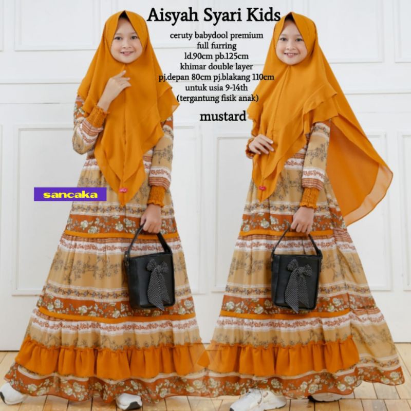 GAMIS ANAK SANCAKA AISYAH 261220