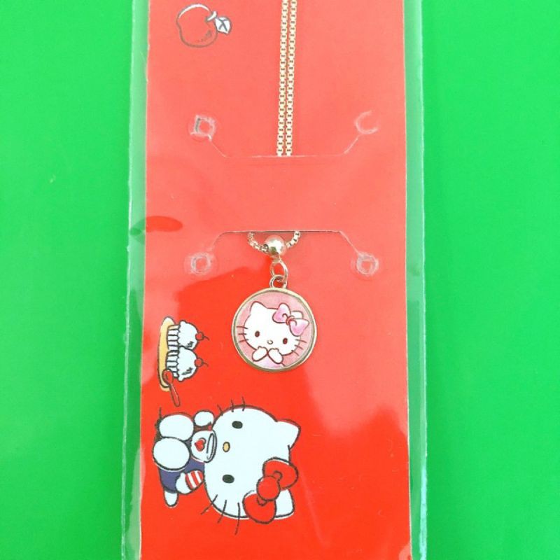 KALUNG ANAK UBS HELLO KITTY BULAT PINK KADAR 420