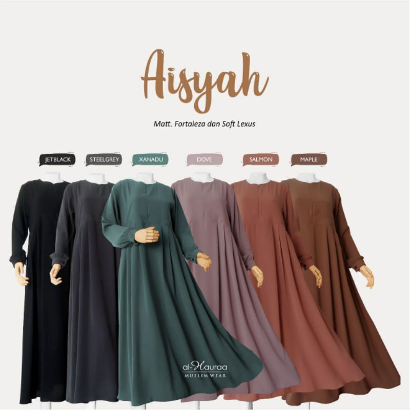 Gamis Aisyah Al Hauraa - Gamis Aisyah Fortaleza Al Hauraa - Gamis Aisyah Lexus Al Hauraa - Gamis For