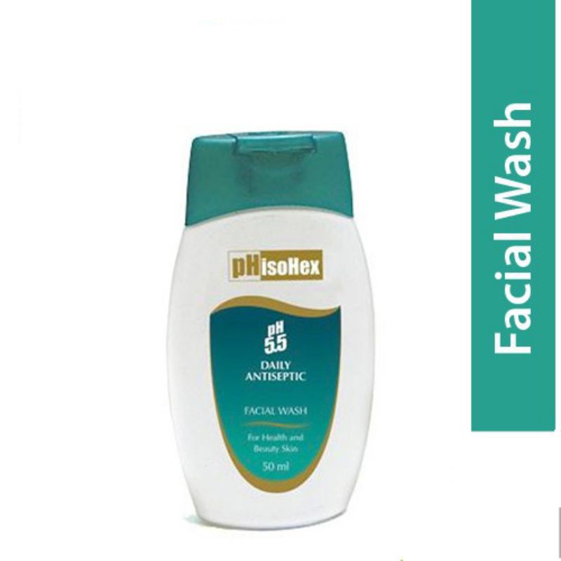 PHISOHEX 50ML FACIAL WASH SABUN CUCI MUKA ORIGINAL ASLI ED08/2021
