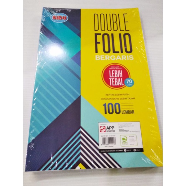 

Double Folio Sidu 100