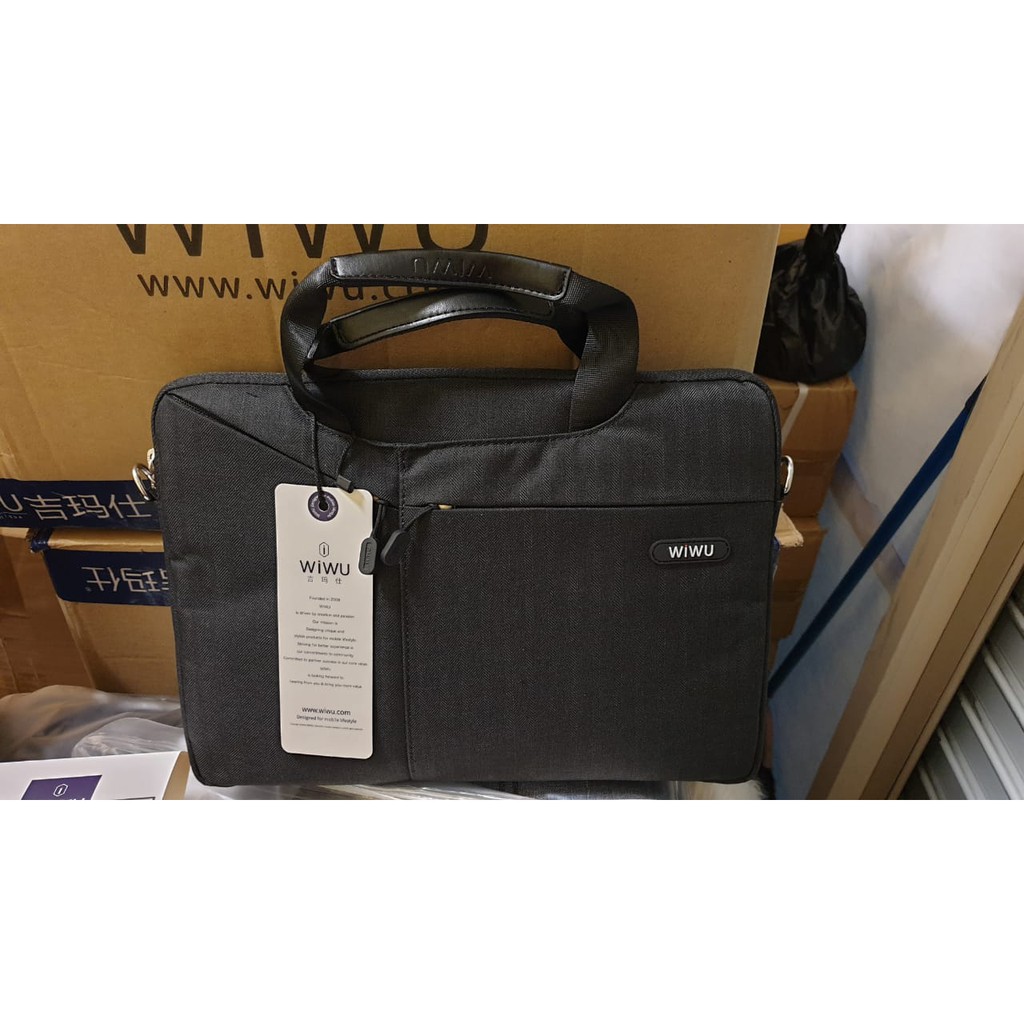 WIWU CITY COMMUTER BAG 13.3&quot; GM4229MB13 PREMIUM LAPTOP BAG WATER RESISTANCE