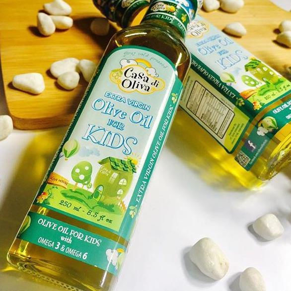 

EVOO ( Extra Virgin Olive Oil ) CASA DI OLIVA for Kids Minyak Zaitun MPASI Kemasan 60ml 250ml ∞➽ 58