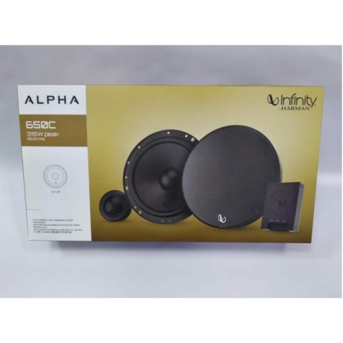 speaker mobil HARMAN infinity 650cx alpha original resmi