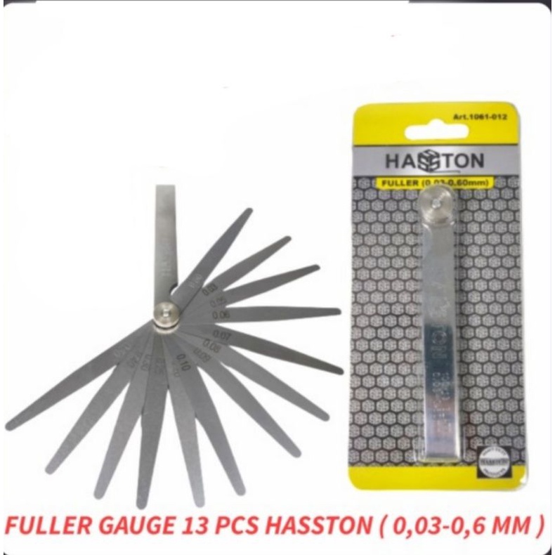 

Feeler Gauge Hasston Prohex 13 Blades Fuller