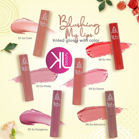 Madame Gie Blushing My Lips – Tinted Lip Balm