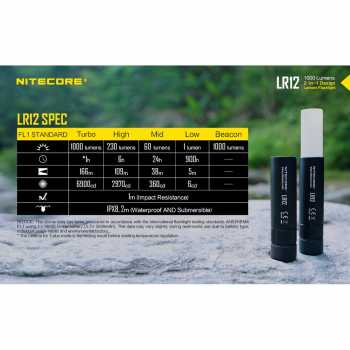 Nitecore Senter Led 2in1 Senter LED Superterang Design Lipstick CREE XP-L HD V6 1000