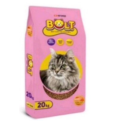 BOLT 1KG/ bolt makanan kucing 1kg/dry food