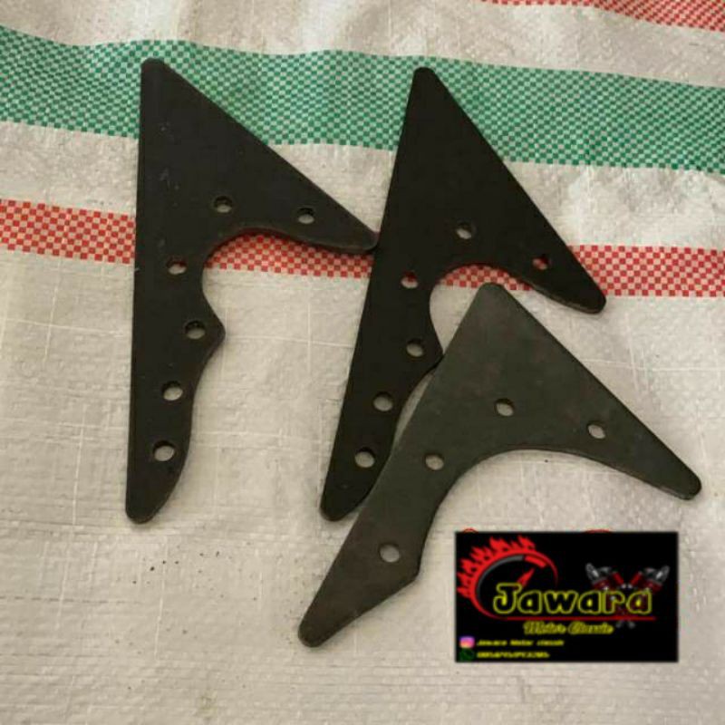 Manisan rangka CB GL100 pemanis rangka GL100 murah tebal 4mm