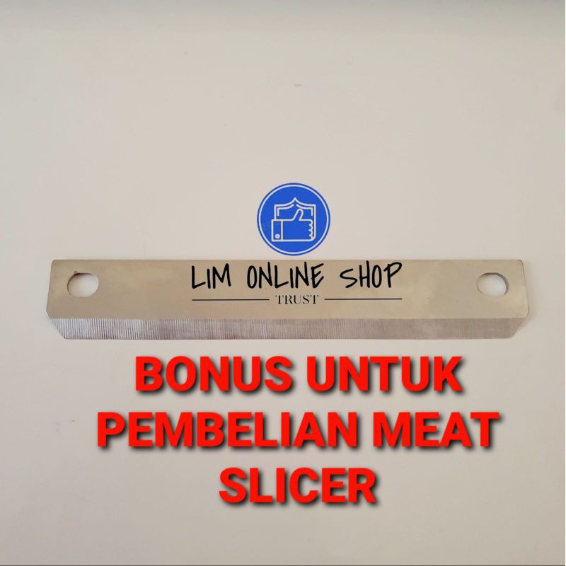 Meat Slicer Alat Pengiris Pemotong Daging Tipis Stainless Steel Beef BBQ Shabu