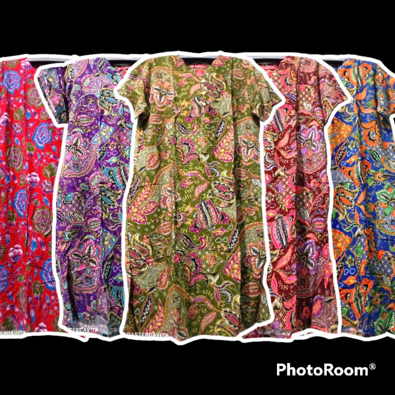 DASTER BATIK KENCANA UNGU ASLI ORIGINAL LABEL MERAH MOTIF TERBARU 2021 KEKINIAN RAYON LD 110 || COD DASTER KENCANA UNGU || DASTER BUSUI || DASTER MIDI || DASTER LENGAN PENDEK || DASTER KENCANA UNGU KUM BISA COD || DASTER VIRAL || DASTER MURAH GROSIR ECER-2