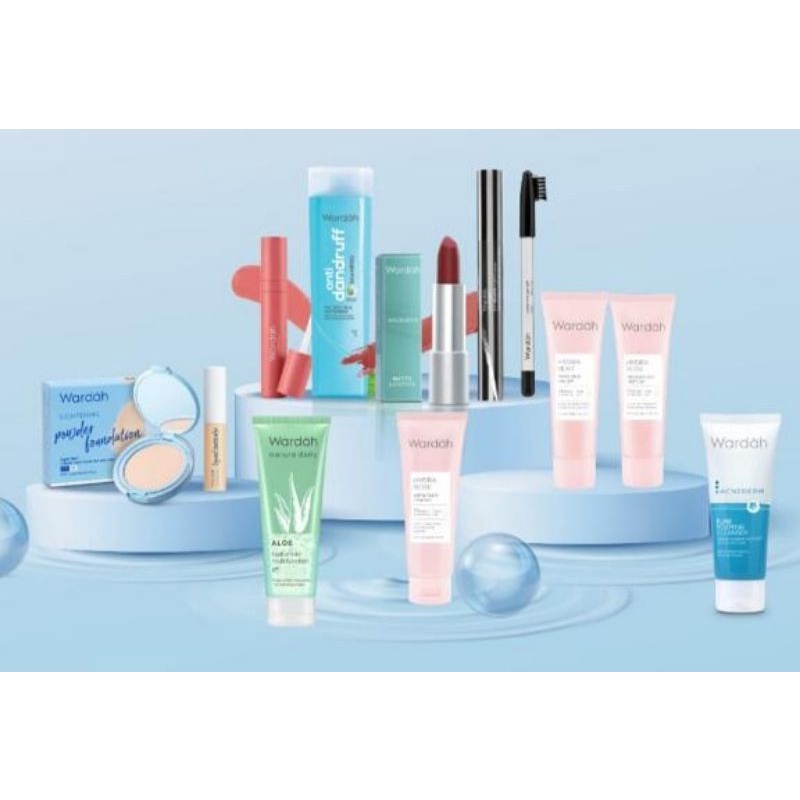 Paket Reseller Kosmetik Wardah Emina Instaperfect