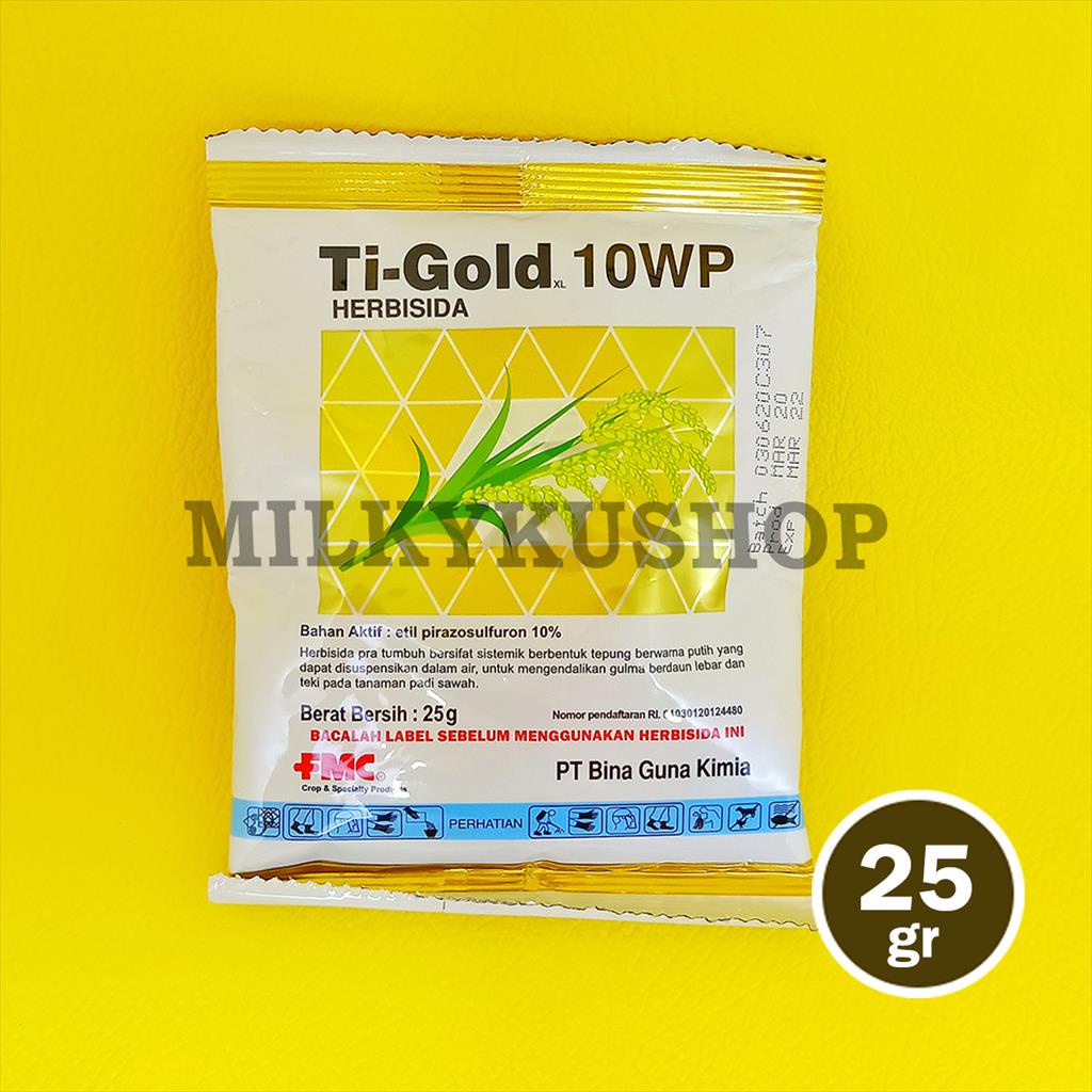 TI-GOLD 10 WP 25 GRAM PER  SACHET HERBISIDA