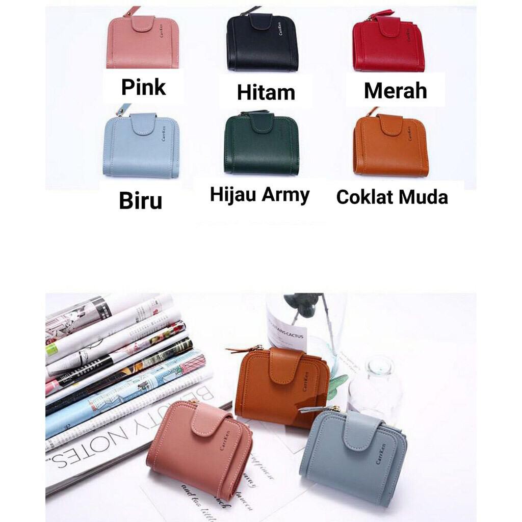 (COD) Women's Wallet Dompet Lipat Wanita MALL SHOPPING