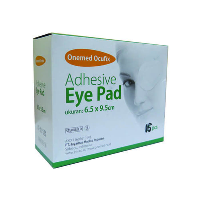 Plester penutup mata/ Ocufix Eye Pad 6,5 x 9,5 cm ONEMED