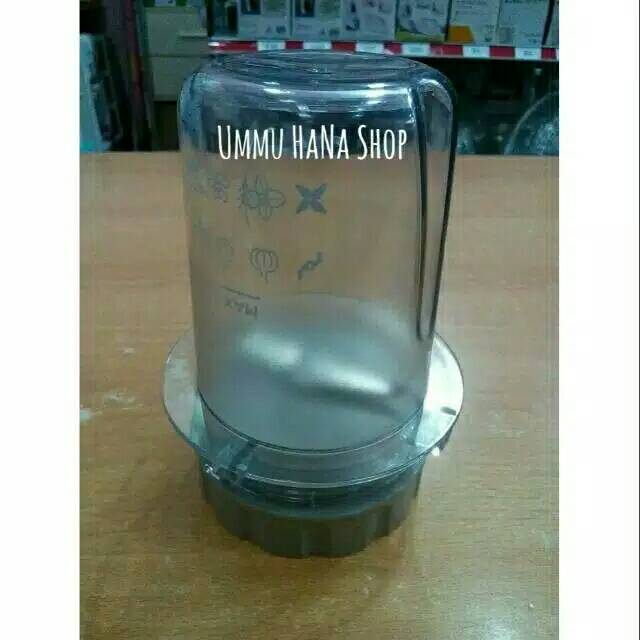 PHILIPS tabung gelas bumbu kecil blender HR2100 HR2102 HR2106 HR2108
