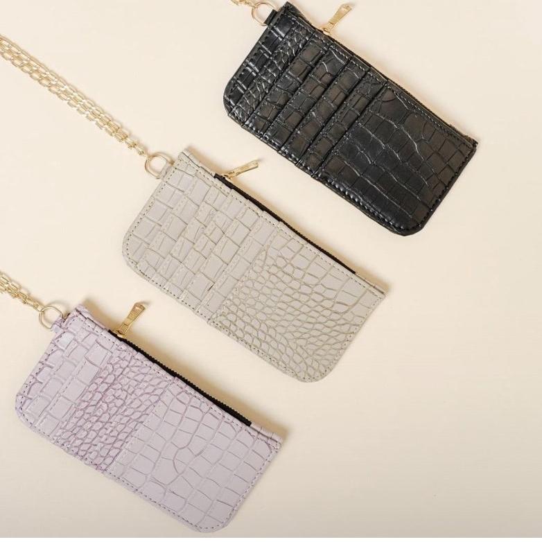 Big Sale VG0FW POCKET HOLDER MANGO CROCO CARD HOLDER GHEALSY 47 Ready