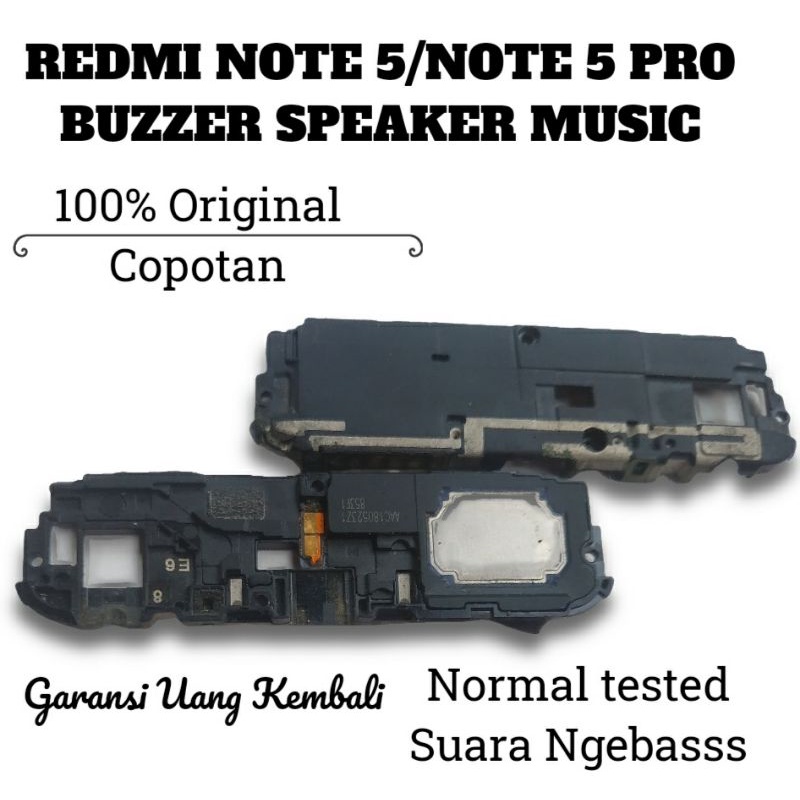 speaker .redmi note 5 pro whyred copotan normal tested