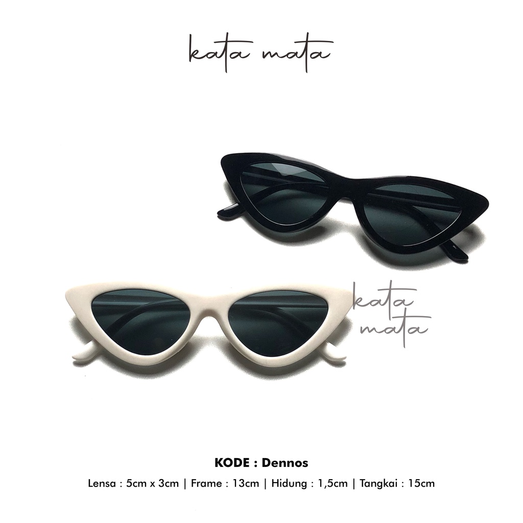 Kacamata Cat Eye Dennos Retro Klasik
