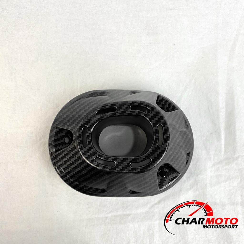 Tutup Corong Knalpot Vario 160 Karbon Nemo / Cover Knalpot Carbon Original PNP - Charmoto