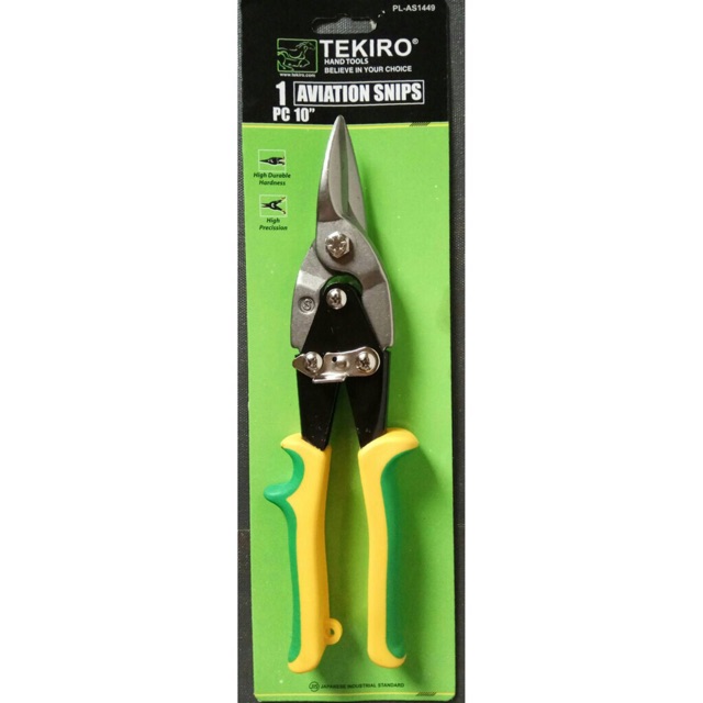 Gunting Seng 10 inch Tekiro Gunting Baja Ringan Hollow