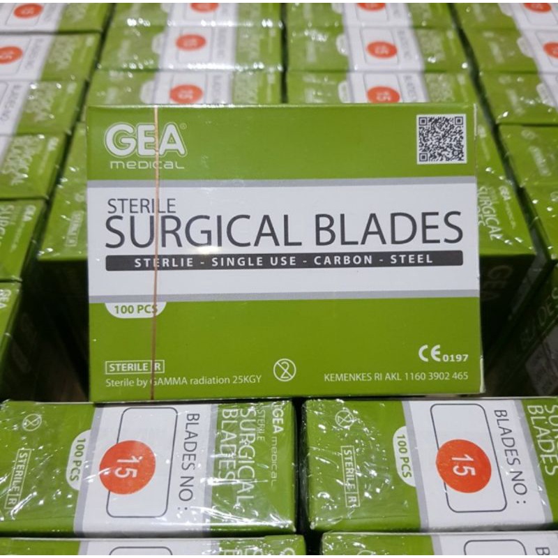 Pisau Bedah GEA / Surgical Blade / Bisturi / Mata Pisau Operasi