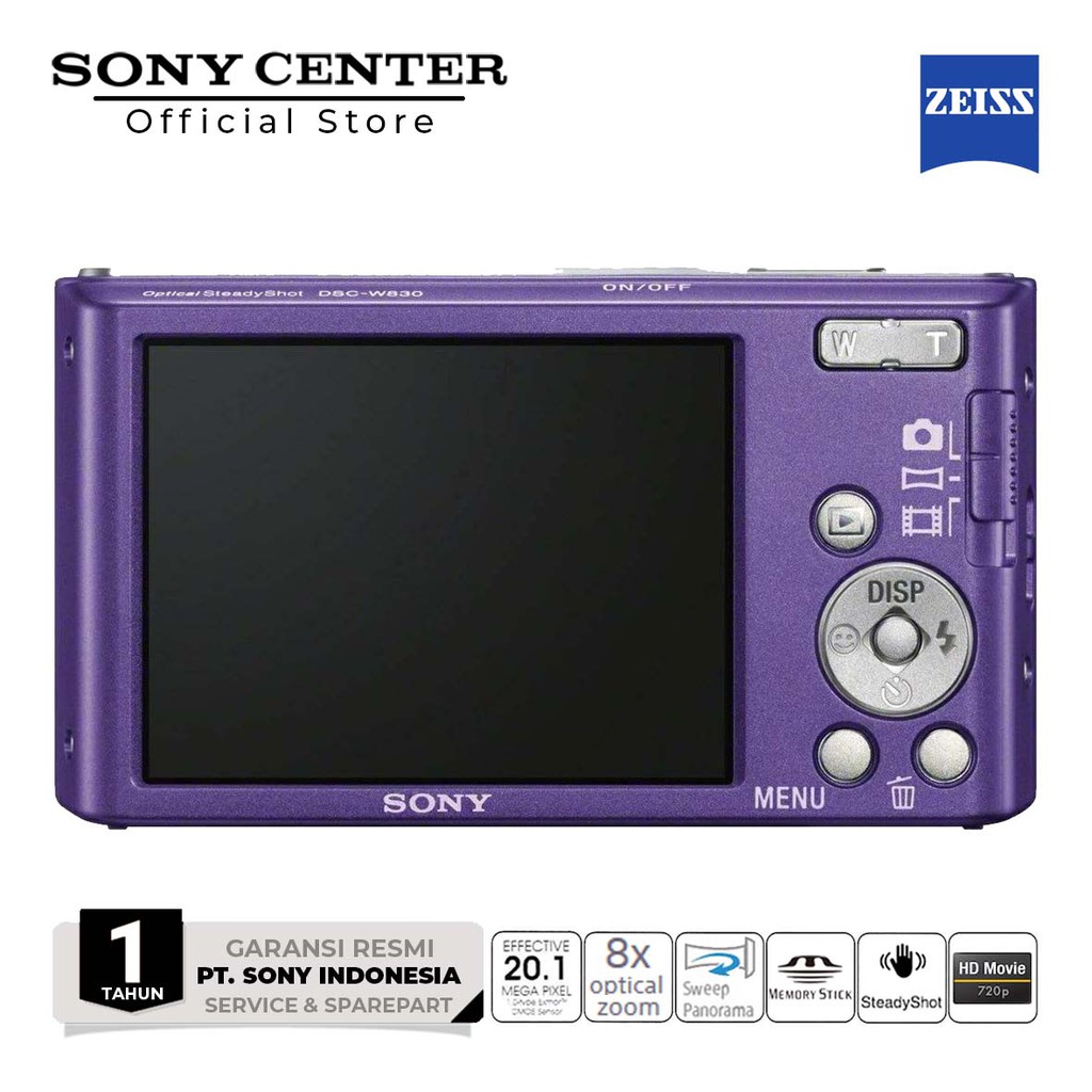 sony cybershot w830 purple