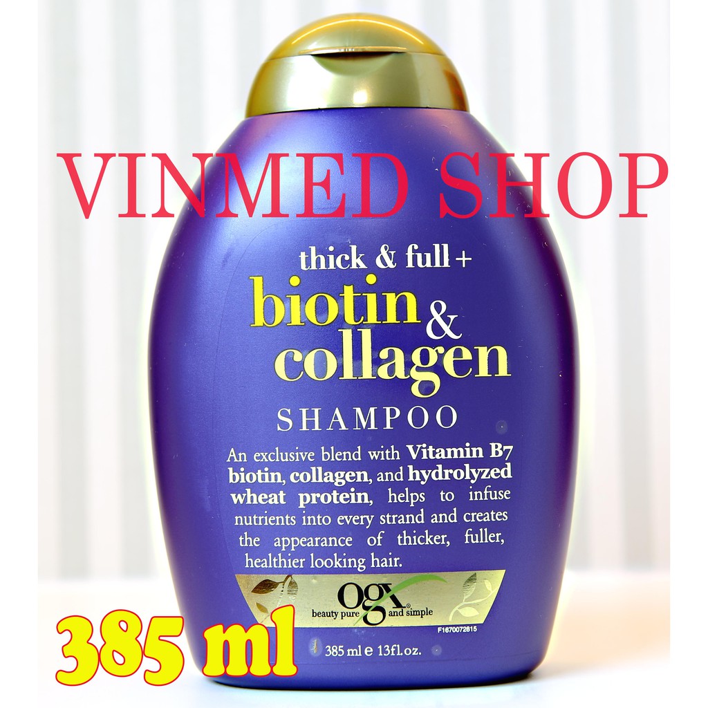 Shampoo Biotin N Collagen OGX Made In USA