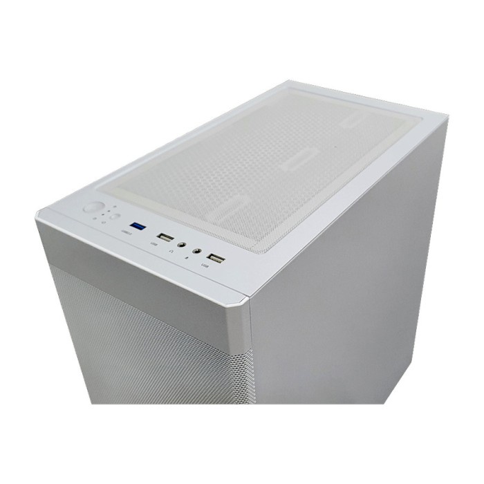 CUBE GAMING AVENT WHITE - All White Inside - mATX