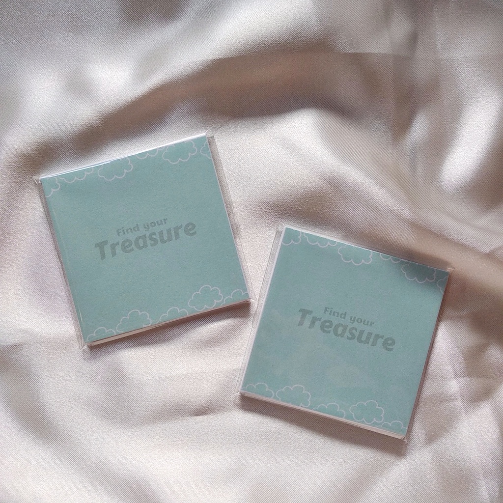 

Memo Pad Square Treasure Edition