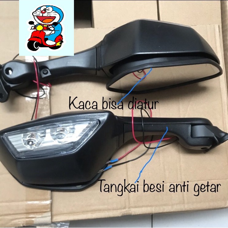 TERMURAH spion zx10r spion sein cbr150 cbr250rr ninja 250 r15 zx25r