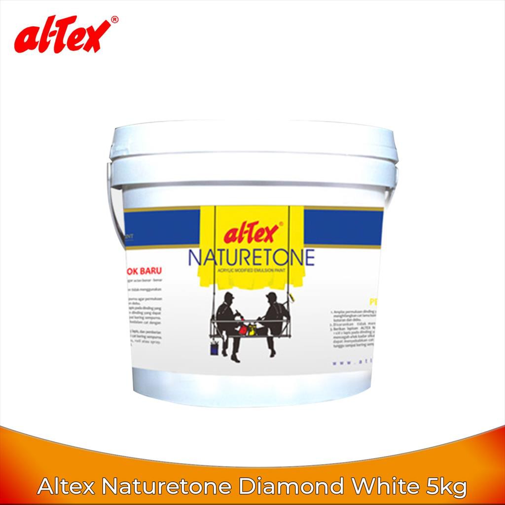 Altex Naturetone Diamond White 5Kg - Cat Tembok