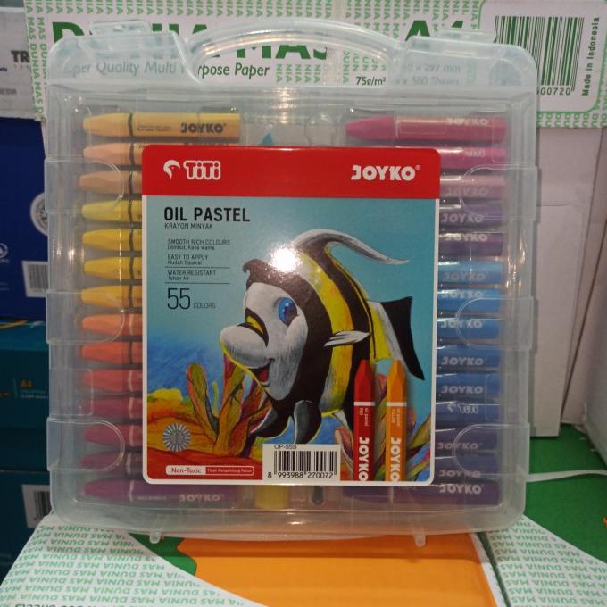 

PERALATAN MENGGAMBAR CRAYON TITI 55 WARNA PERALATAN LUKIS