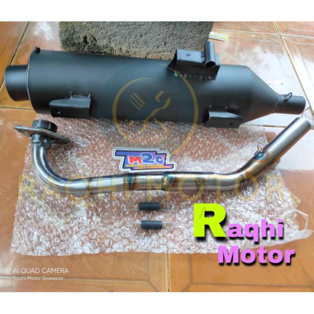 Knalpot Bobokan Racing Xeon Karbu / Xeon 125 / Xeon Lama