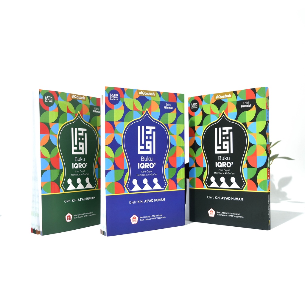 Buku Iqro Jilid 1 Sampai 6 dengan Juz Amma Cara Cepat Baca Al Quran - iqra milenial jilid 1 6, iqro 