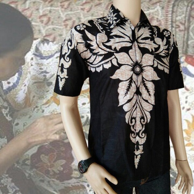 NEW ARRIVAL DISTRO BATIK PRIA BORDIR SOGAN HRB026 BATIKAF NOTOARTO BATIK IPNU-IPPNU HEM PRIA Bel