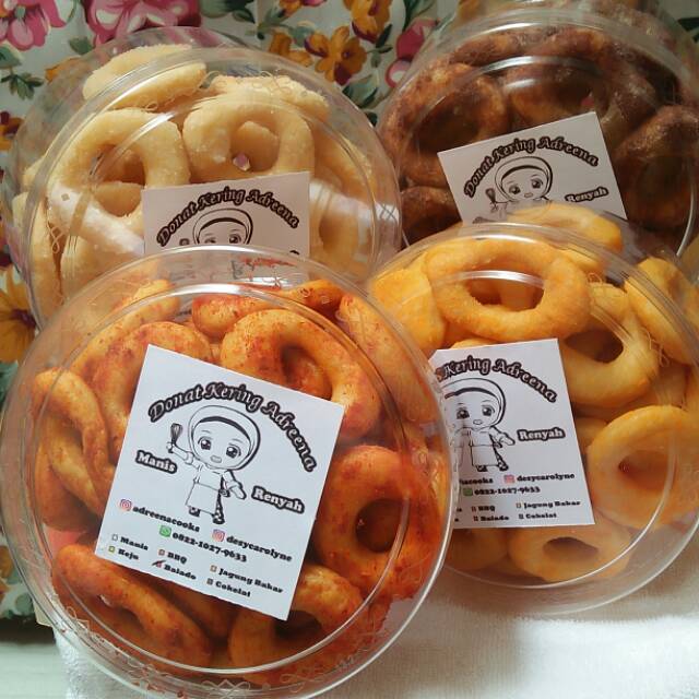 

PAKET PROMO KUE LEBARAN UNIK/donut kering/donat/kue kering