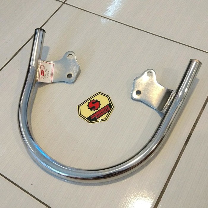 Behel Jok Belakang Scoopy Chrome