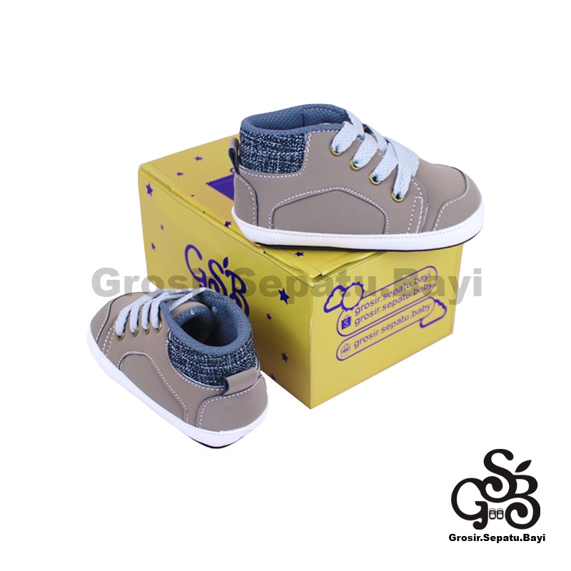 sepatu bayi baby shoes prewalker laki laki perempuan umur 2 - 12 bulan model casual hamburg polos ringan &amp; fleksibel