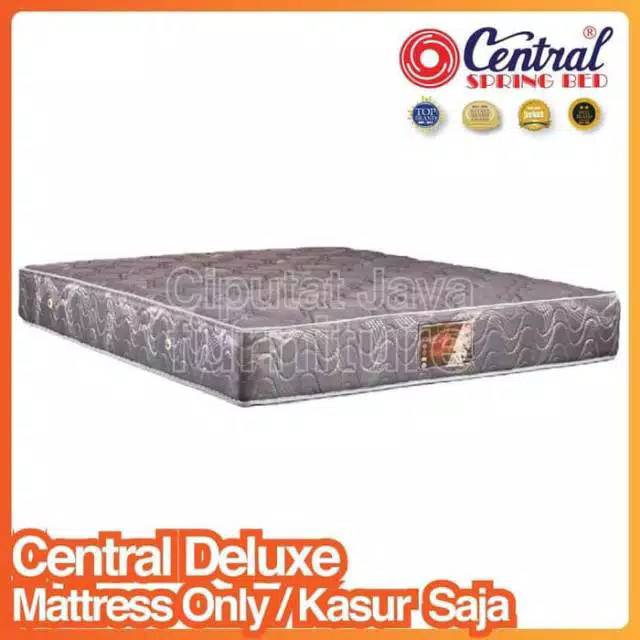 SPRING BED MURAH SPRING BED MINIMALIS SPRING BED CENTRAL DELUXE KASUR CENTRAL DELUXE MATRAS CENTRAL KASUR MURAH KASUR MINIMALIS MATRAS TERMURAH BUSA MURAH